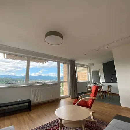New Flat With A Mountain View, Garage Parking *
